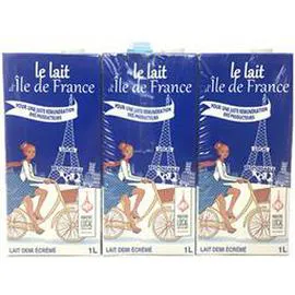 Le Lait d'Ile de France demi écrémé (1l)