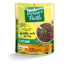 Légume cuisiné lentilles verte (250g)