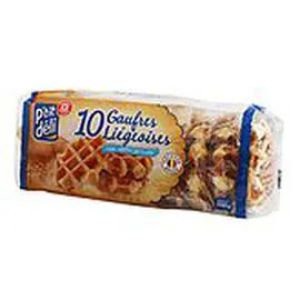 Gaufres liégeoises Sucrées (550g)