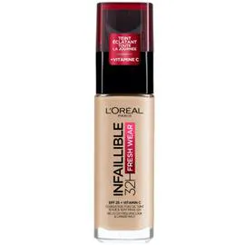Fond de Teint Liquide Infaillible 24h Teinte 130 Beige (30ml)