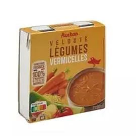 Soupe veloutée de légumes vermicelles (2x30cl)