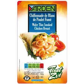 Chiffonnade blanc de poulet fumé casher (142g)