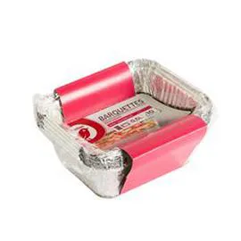 Barquettes alu profondes+Couvercles conservation et cuisson (10x0,5l)
