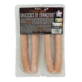 Saucisse de Francfort (4x65g)