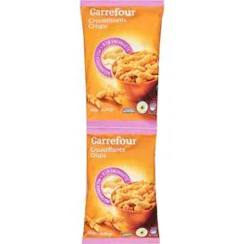CARREFOUR Biscuits apéritif à la cacahuète 2x90g