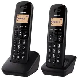 Téléphone fixe sans fil Duo - KX-TGB612FRB - Noir (l'unité)