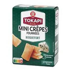 MARQUE REPÈRE, TOKAPI Crêpes apéritives Roquefort 65g