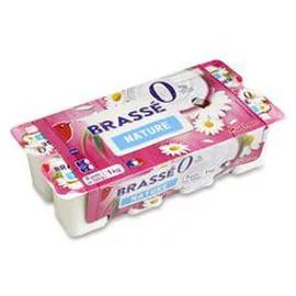 Yaourt brassé nature 0% (1kg)