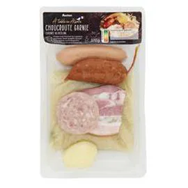 Choucroute garnie et cuisinée au riesling sans couverts (370g)