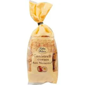 Biscuits Canistrelli corses aux noisettes (300g)