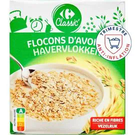 CARREFOUR Céréales Flocons d'avoine 500g