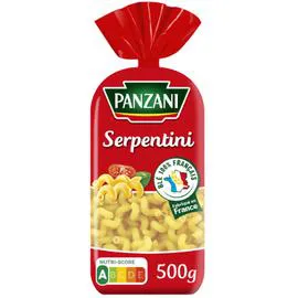 PANZANI Pâtes serpentini 500g