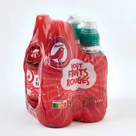 Boisson aux jus de fruits goût fruits rouges bouteilles bouchon sport (4x20cl)