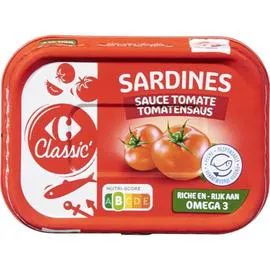 Sardines sauce tomate (135g)
