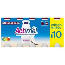 Yaourt à boire saveur coco (10x100g)