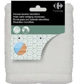Serpillière housse lavante microfibre (l'unité)