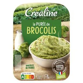 CRÉALINE Purée fraîche de brocolis 400g