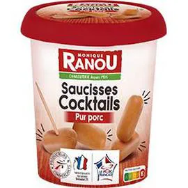 MONIQUE RANOU Saucisses cocktails pur porc 200g