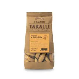 PUGLIA SAPORI Biscuits apéritifs taralli à la pizza 250g