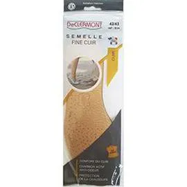 Semelles fine cuir 42/43 (l'unité)