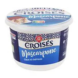MARQUE REPÈRE, LES CROISÉS Mascarpone 40% MG 500g