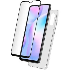 Coque de protection + Verre trempé pour Xiaomi Redmi 9A - PACKSILIVTREDMI9A - Transparent (l'unité)