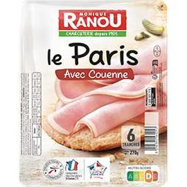 Jambon le Paris avec couenne (270g)