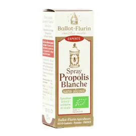 Spray Propolis Blanche Sans Alcool Bio (15ml)
