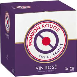Vin de France pompom rouge rosé (3l)