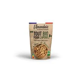 L'AMANDAIE Amandes grillées bio au thym de France 100g