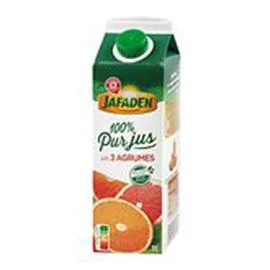 MARQUE REPÈRE, JAFADEN Jus 3 agrumes Pur jus 1l