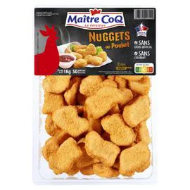 MAÎTRE COQ Nuggets de poulet 1kg