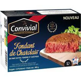 Fondant de Charolais Steak : 4% mg - x4 (480g)