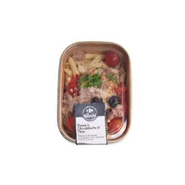 Plat cuisiné penne à l'arrabiata et thon (350g)