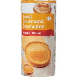 CARREFOUR Toast brioché 125g