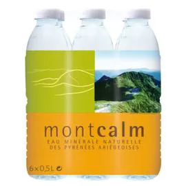 Pack Eau Minérale Naturelle (6x50cl)