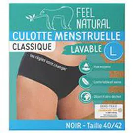 Culotte Menstruelle noire - T40/42 (l'unité)