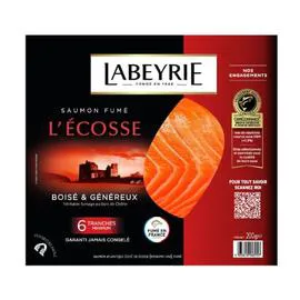 Saumon fumé l'Ecosse (200g)