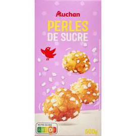 AUCHAN Perles de sucre 500g