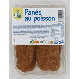 AUCHAN, POUCE Panés de poisson 400g