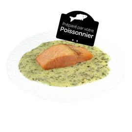 Pavé de saumon sauce oseille (180g)