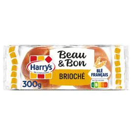 Pain burger brioche nature beau & bon gourmand (300g)
