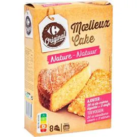 Préparation gâteau moelleux nature (415g)