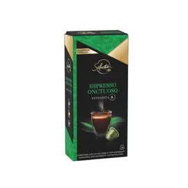 Café capsules Compatibles Nespresso Espresso Onctuoso (10x5,2g)