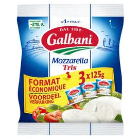 GALBANI Mozzarella 3x125g