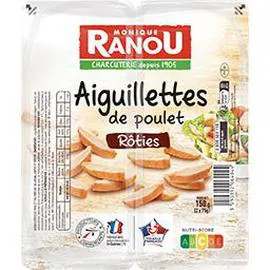 Aiguillettes de poulet rôties (2x75g)