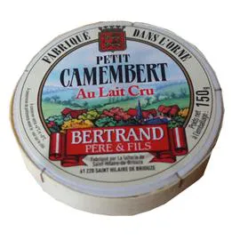Camembert Petit Au Lait Cru (150g)