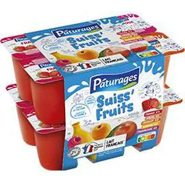 Fromages frais Suiss'Fruits (12x50g)