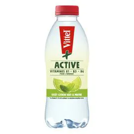 Eau aromatisée citron vert et menthe (75cl)