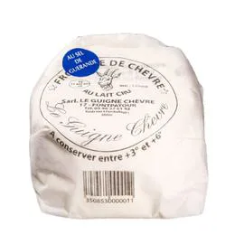 Fromage de chèvre au lait cru et au sel de gérande (200g)